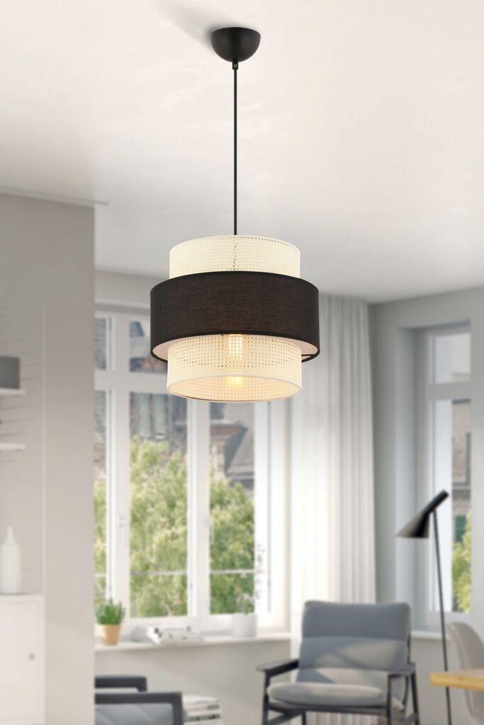 Опвик Лустер Каскада, 30x30 см, антрацит-бела