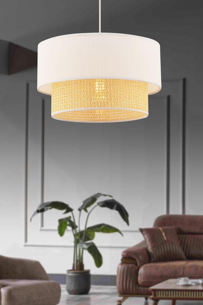 Лустер Opviq Echo Hazeran, 30x30cm, беж-бел