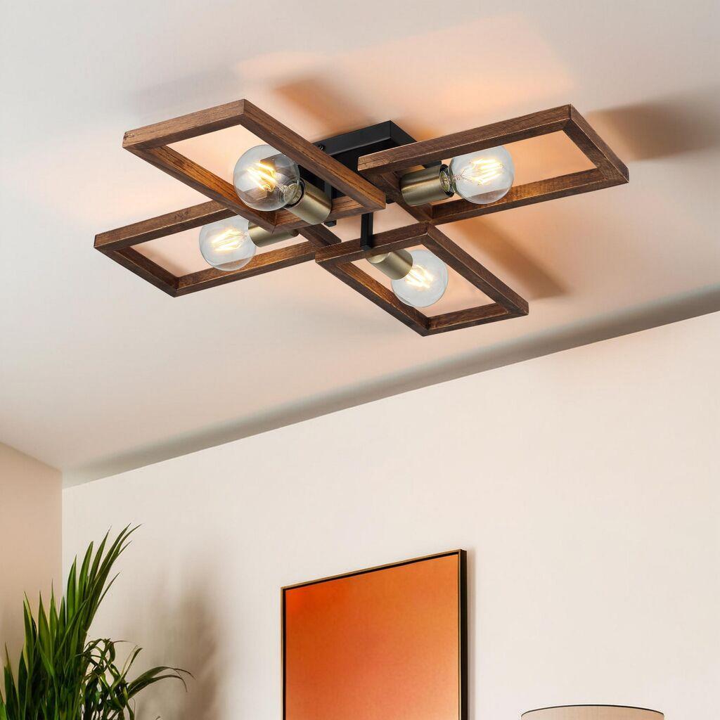 Opviq Luster Era-73-14, 13x20x3cm, 12cm, IP20 Кафеаво-црна