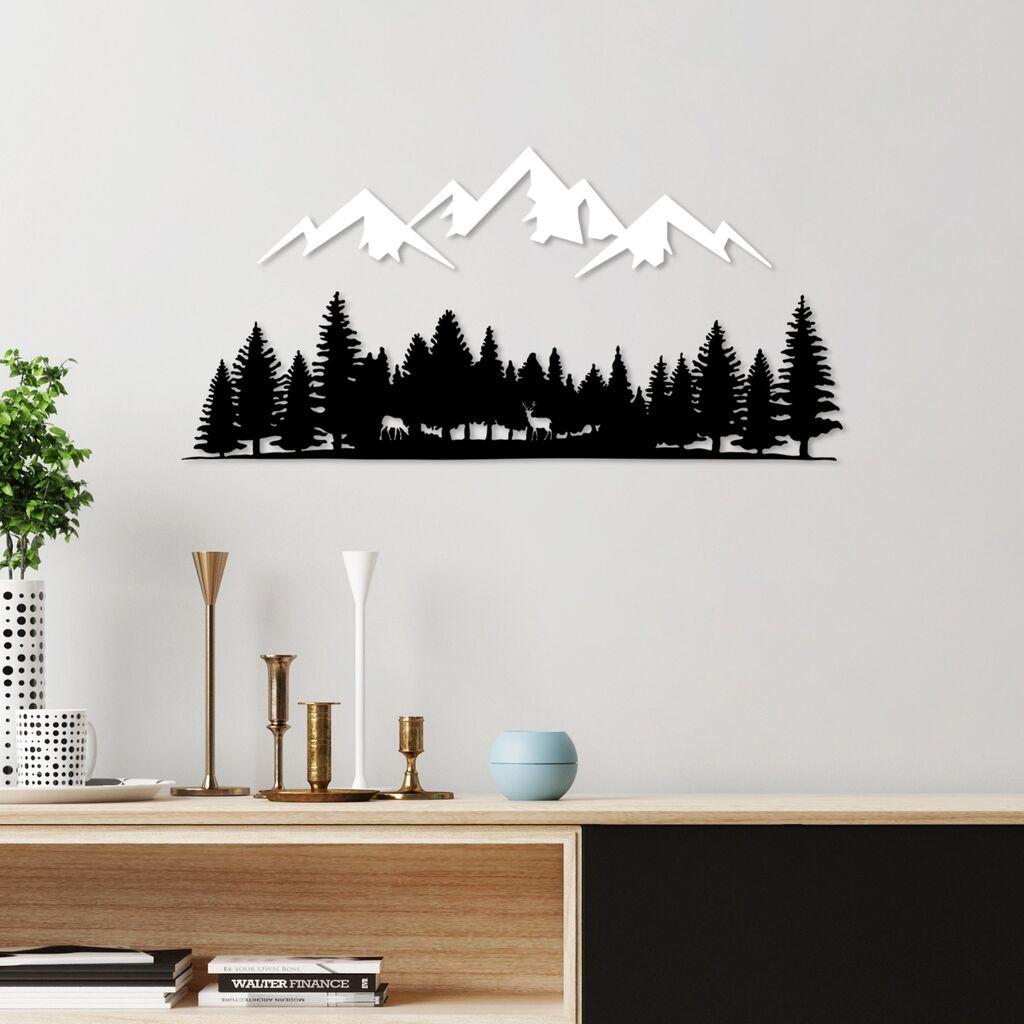 Wallity декорација за dzид Nature And Mountain-6, црна