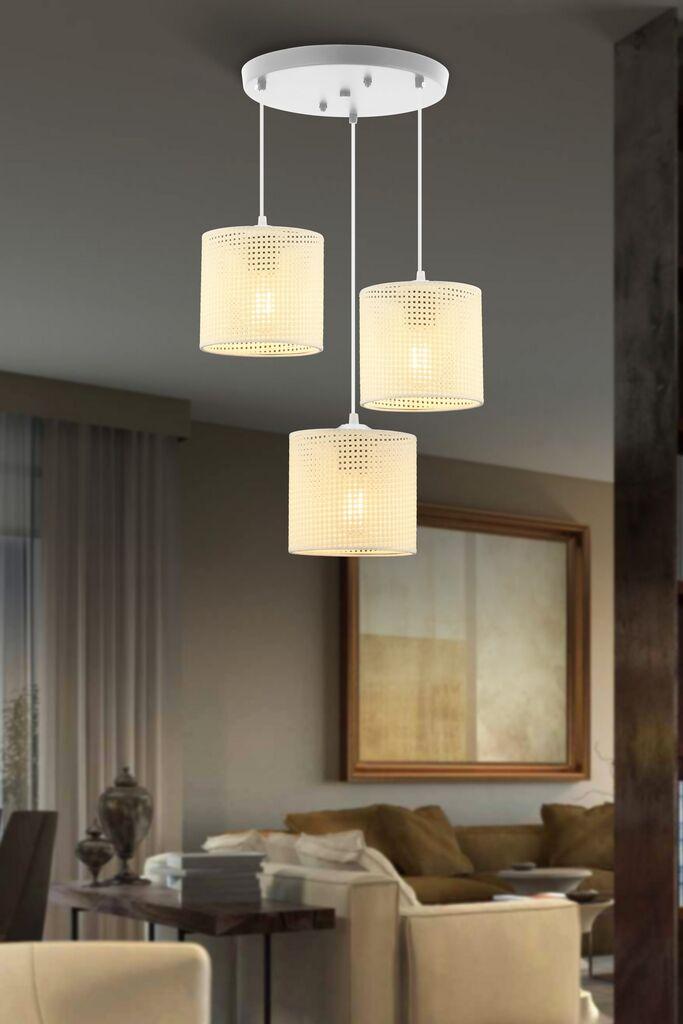 Opviq Luster Multi Balance, 32cmx32cm, бела