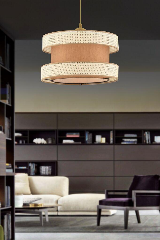 Ореол со сјај Opviq, 40x40 см, беж