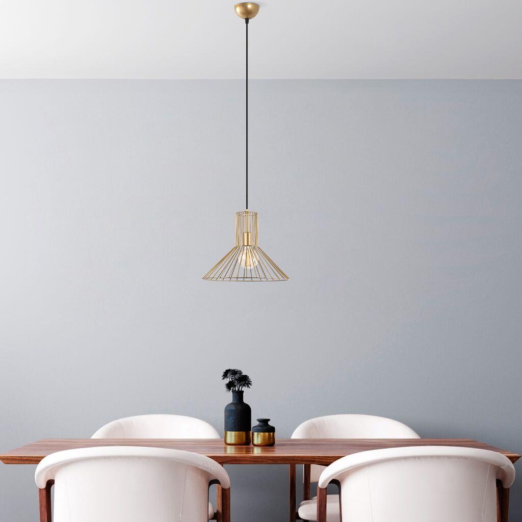 Opviq Luster Tabut-Mr-757-1, 38 см, IP20, златна