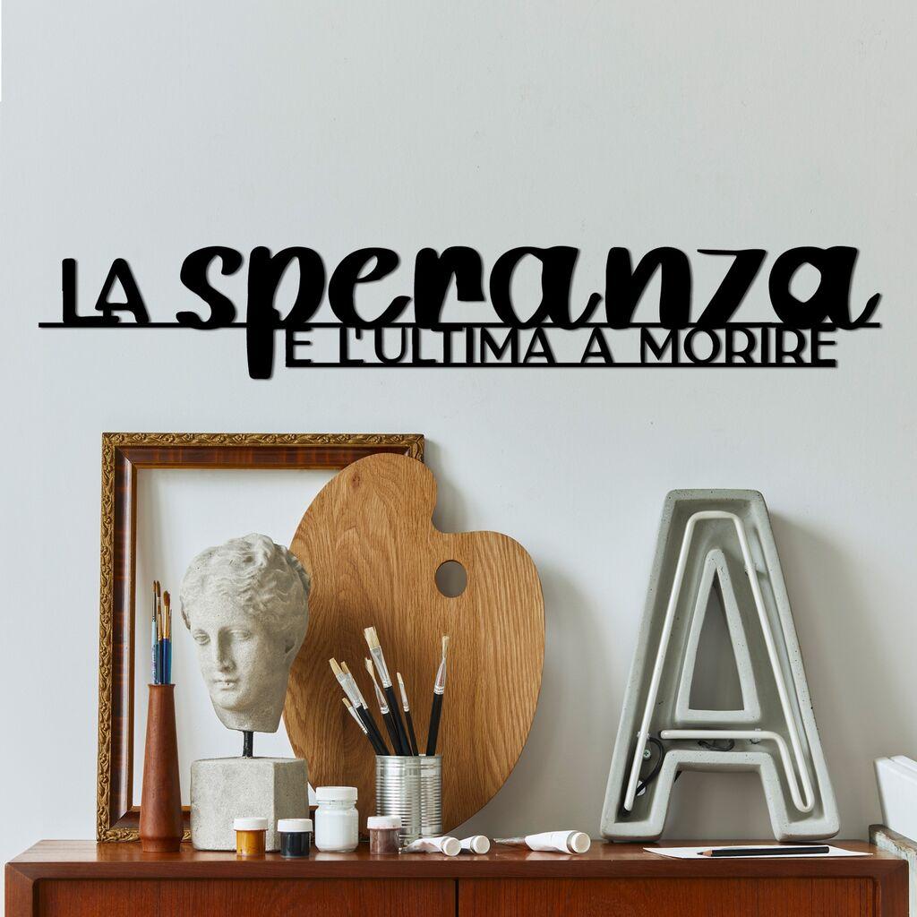 Wallity декорација за dzид La Speranza 1, 86x14 см, црна