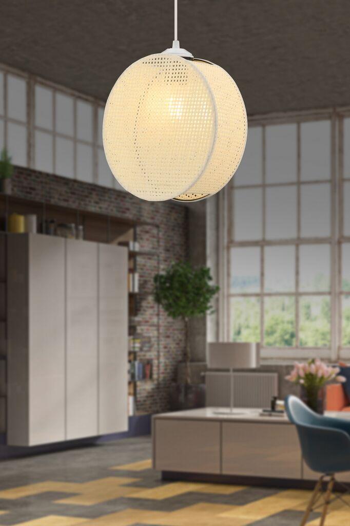 Opviq Luster барабан, 24x9 см, бел