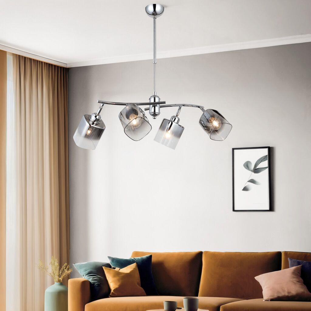 Opviq Luster Derma-51-04, O10, 12 см, IP20 сребрена