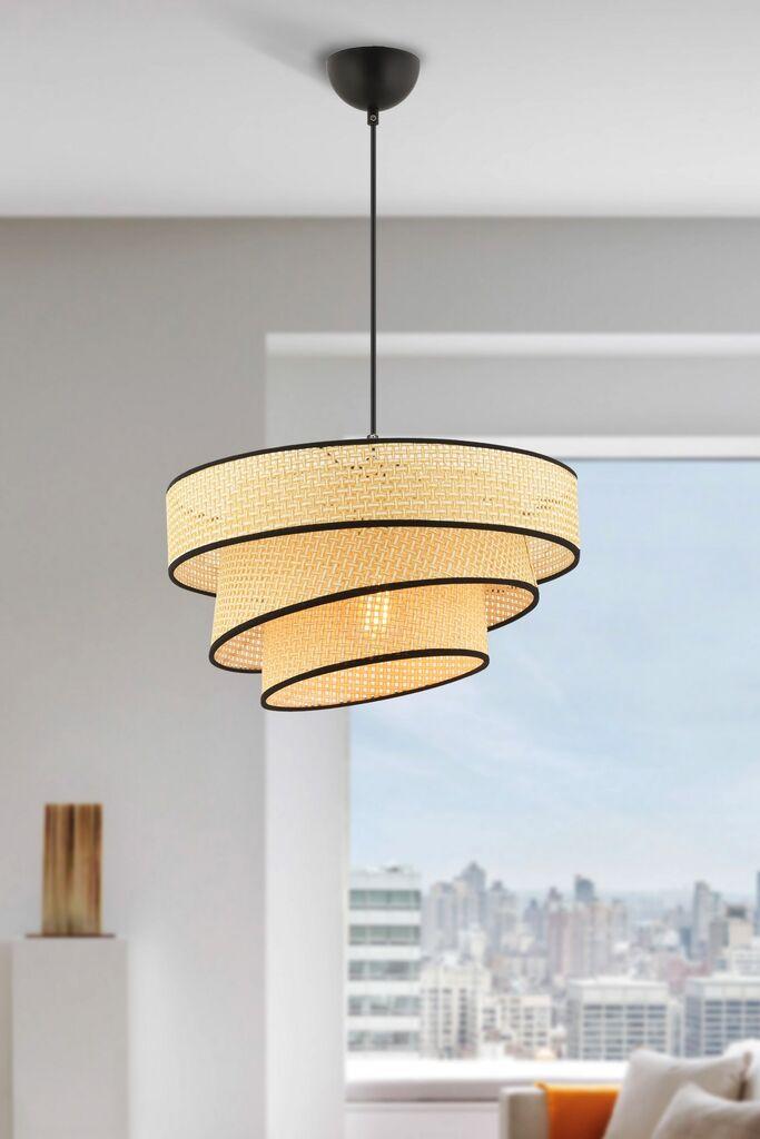 Opviq Luster Couper Hazeran, 40x40cm, крем-црна