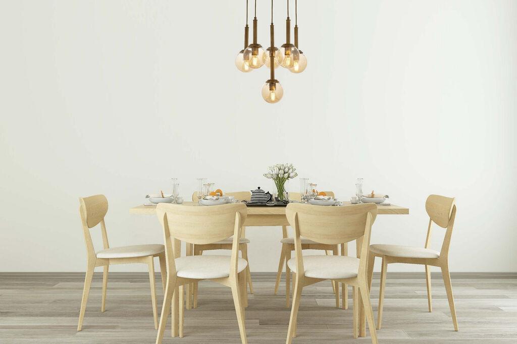 Opviq Luster AV-1781-6ET, 90x50cm, IP20, 220V-240V, златни бои