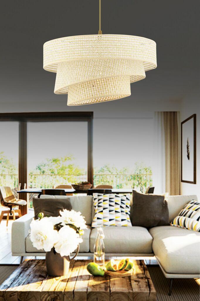 Opviq Luster Couper Hazeran, 40x40cm, крем