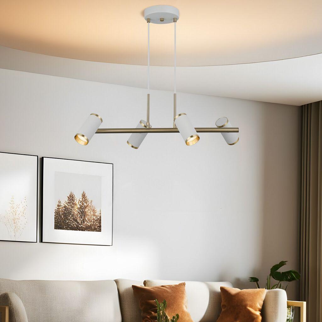 Opviq Luster Lume-71-04, O5.5, 11cm, IP20 Златно-бела боја