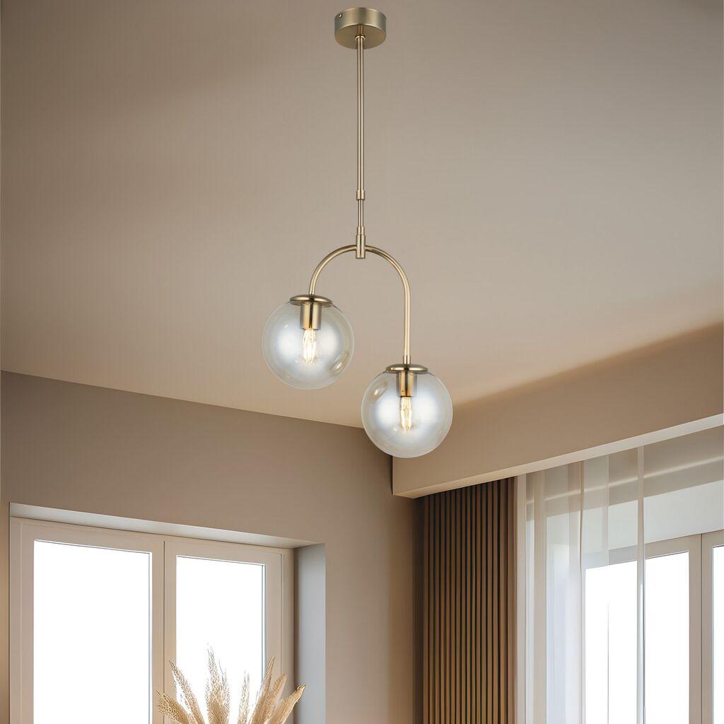 Opviq Luster Portemo-52-02, O18, 16,5 см, IP20 Златна боја