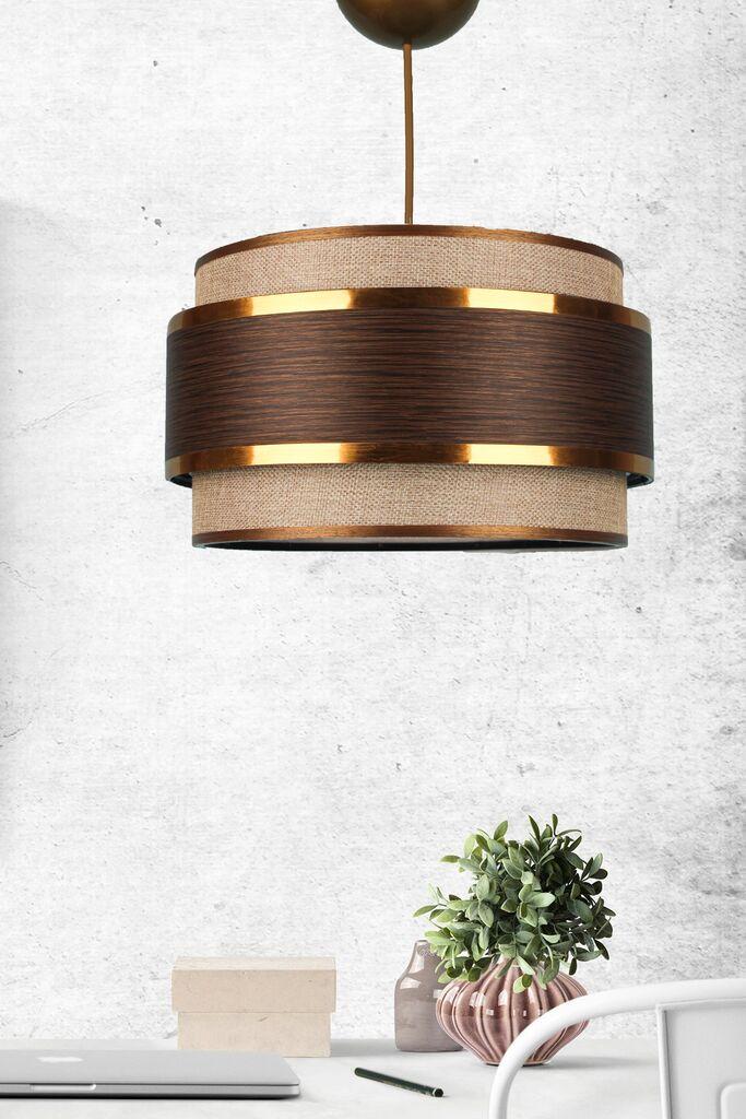 Opviq Luster BK029, O28, 15,5 см, IP20, кафеава