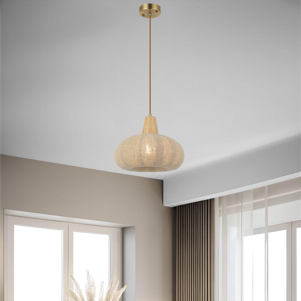 Opviq Luster Tormes-03-P01-WD, O28, 14cm, IP20 Беж-златна боја