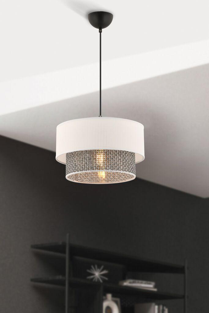 Opviq Luster Echo, 30x30 см, бело-црно