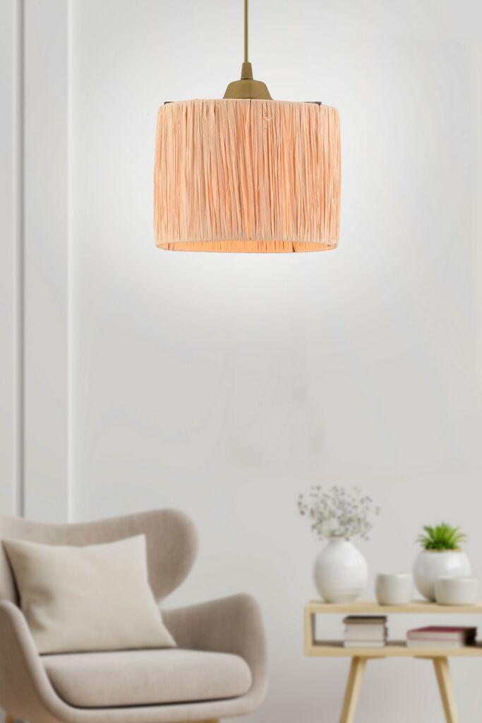 Опвик конец за лустер, 20x20 см, кајсија