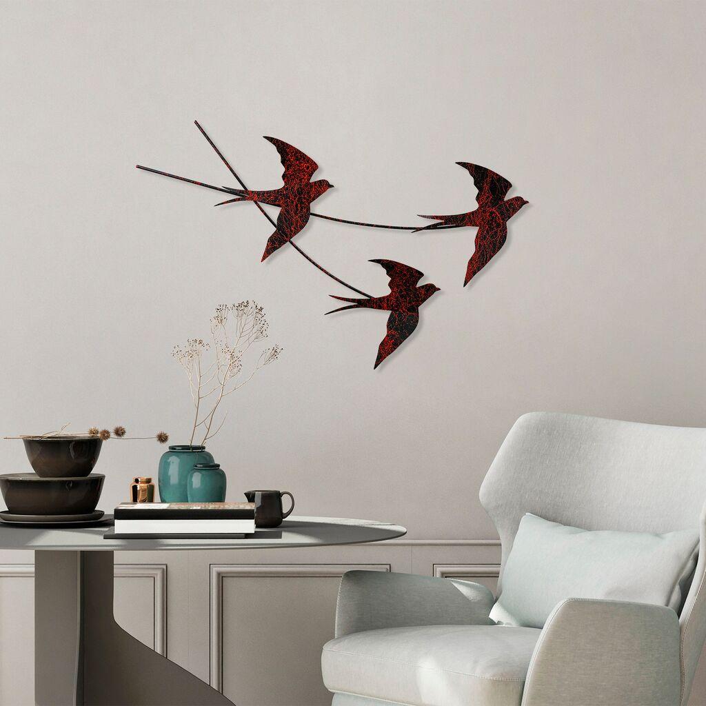 Wallity декорација за dzид Wallow, 42x70 см, црна