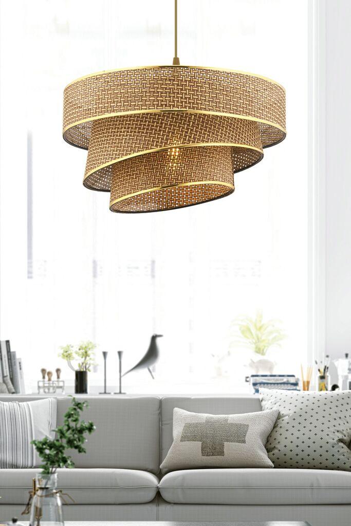 Opviq Luster Couper Hazeran, 40x40cm, златно-беж боја