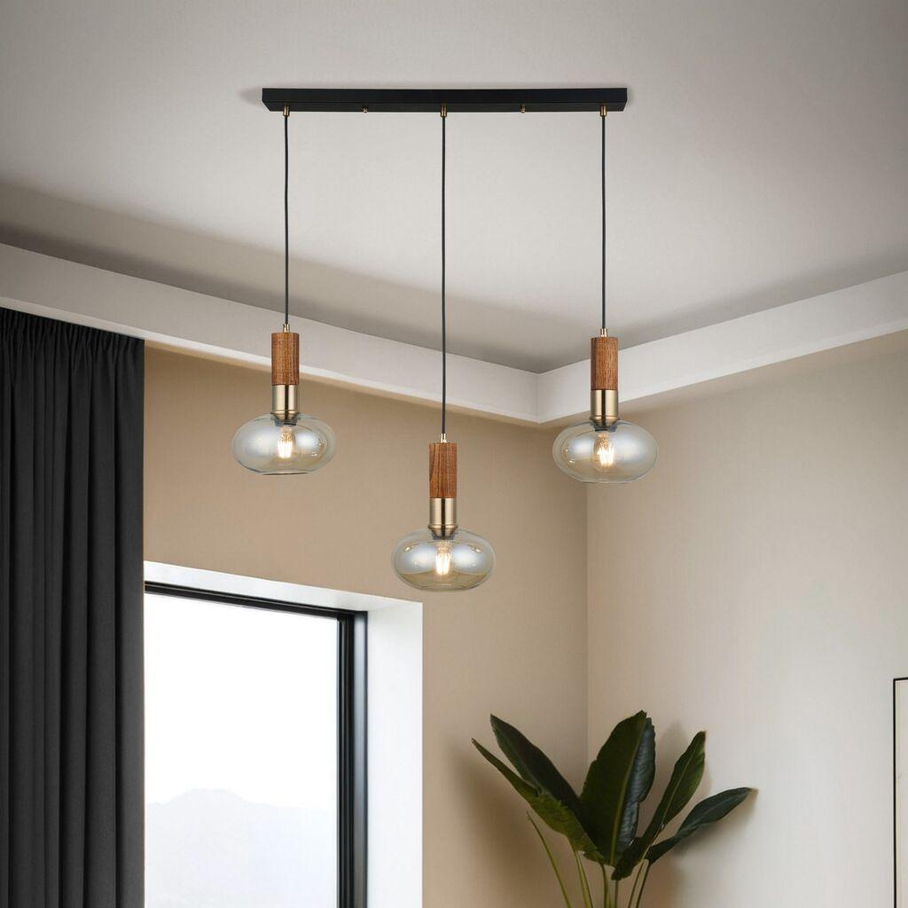 Opviq Luster Hena-52-03, O19, 11,5 см, IP20 црно-кафеава