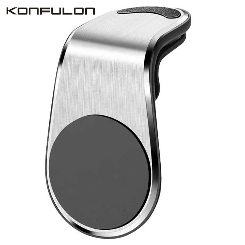 Konfulon Mагнетен држач за во автомобил CM-13 - Сребрена