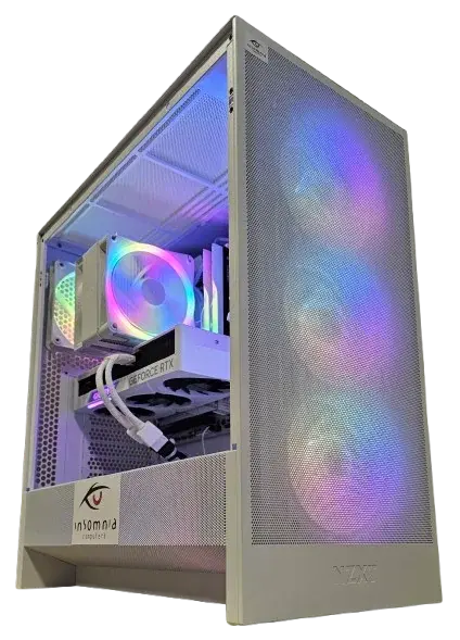 Insomnia Компјутерска Конфигурација Arctic Crystal 2: Intel i5 14600KF/32GB DDR5-6400/RTX4070Super