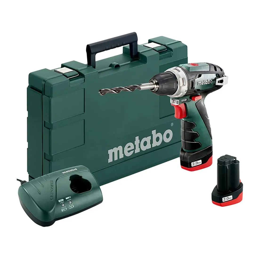 Metabo Батериски одвртувач PowerMaxx BS Basic 12 V/2x2,0 Ah