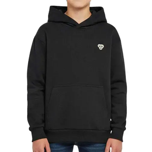 Hummel Дуксер за момчиња HMLJR Loose BEE, Црн