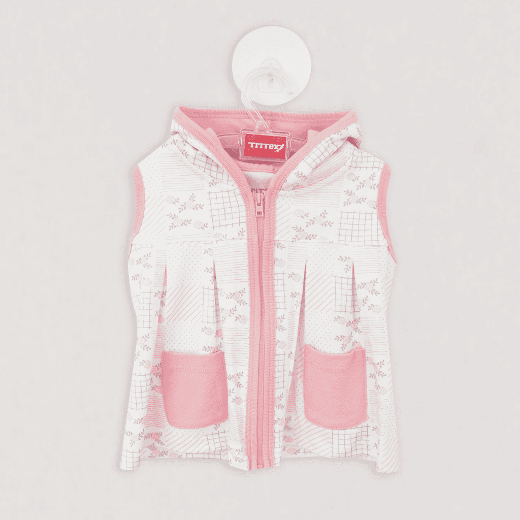 Tritex Бебешки елек интерлок - 0950/801 - 80