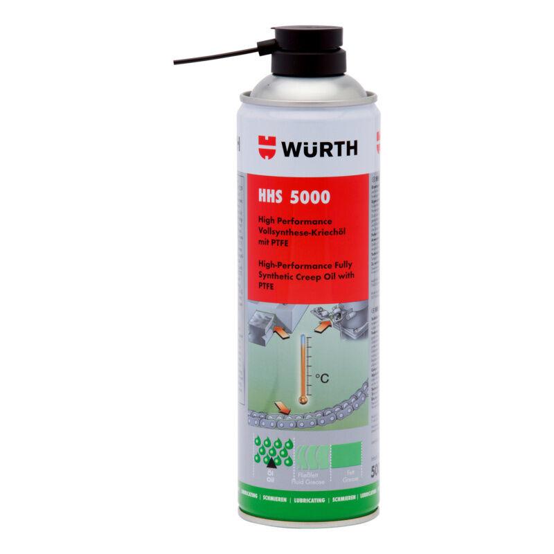 WURTH HHS 5000, PTFE 250°C Full-synthetic Подмачувач 500ml