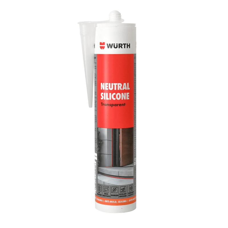 WURTH Силикон Неутрал, 280ml, транспарентен