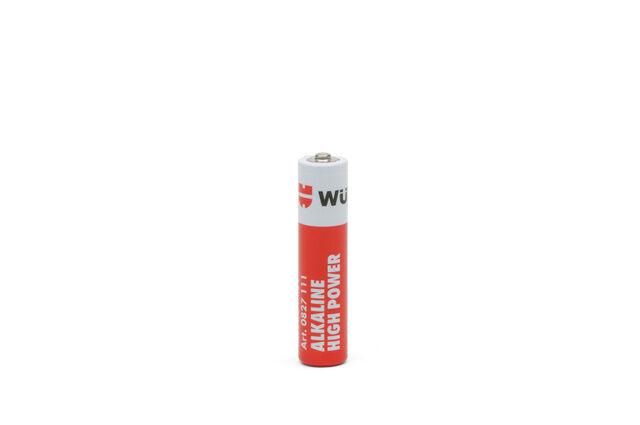 WURTH Батерија, алкална, 1.5 V Micro AAA; LR03; AM4