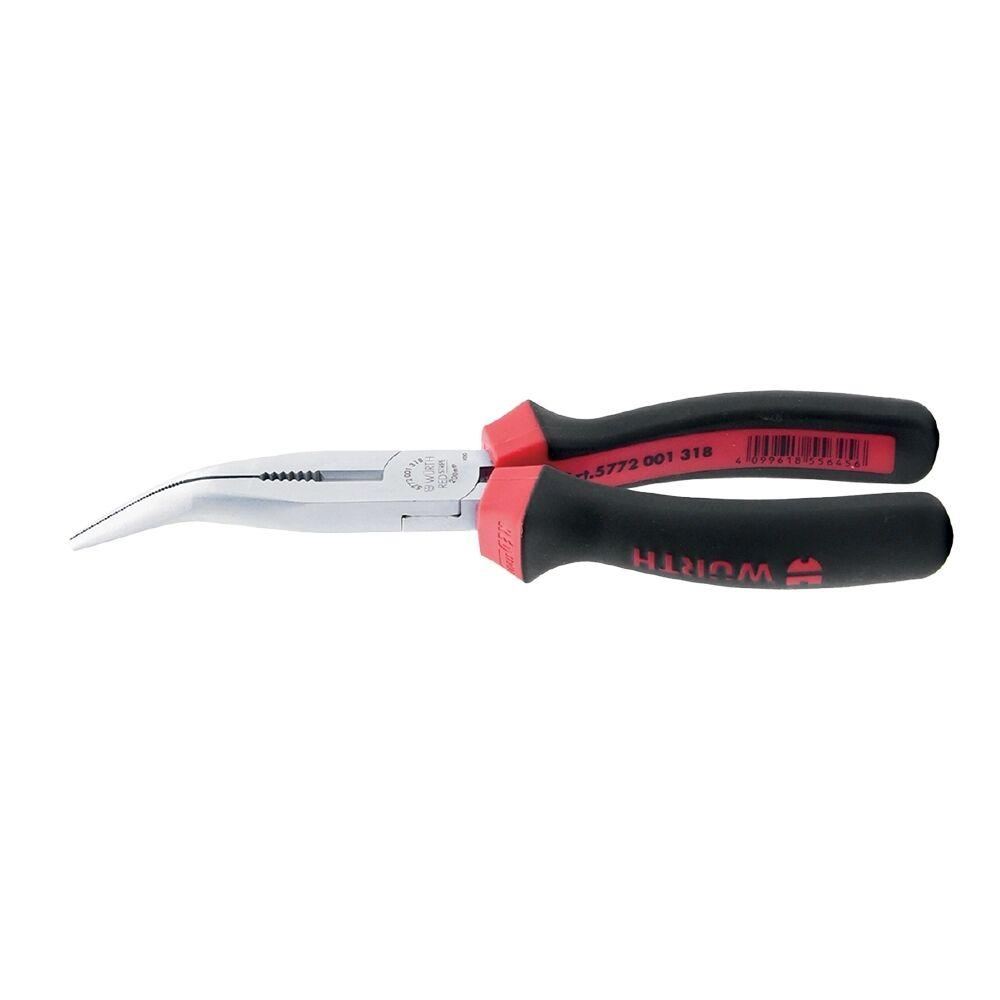 WURTH RED STRIPE Шпиц клешта заоблена PREMIUM 160 mm