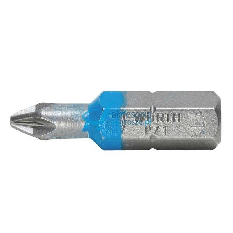 WURTH Бит 1/4, PZ1, син, L25mm