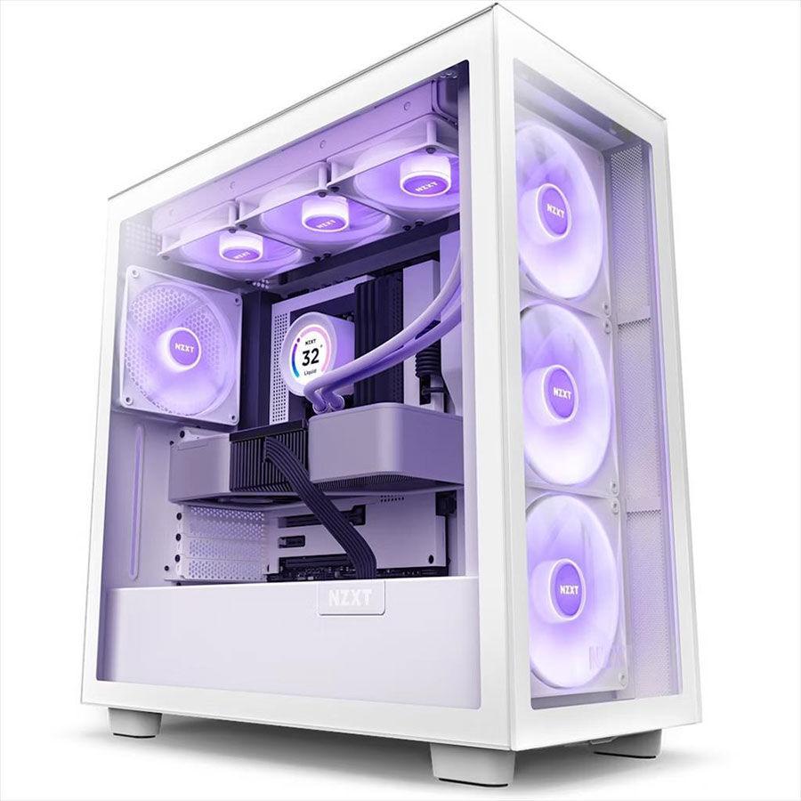 NZXT Куќиште H7 (2023) Elite Бела