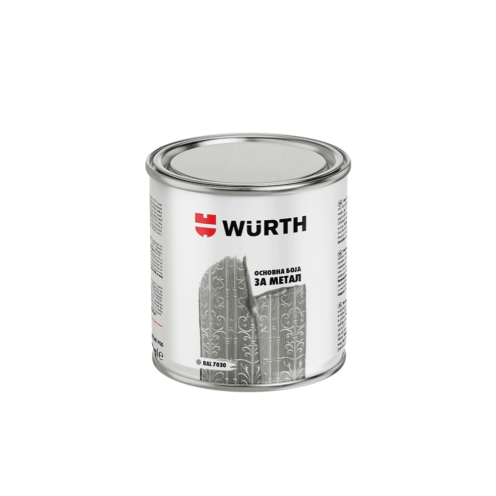 WURTH Основна боја светло сива - 900g