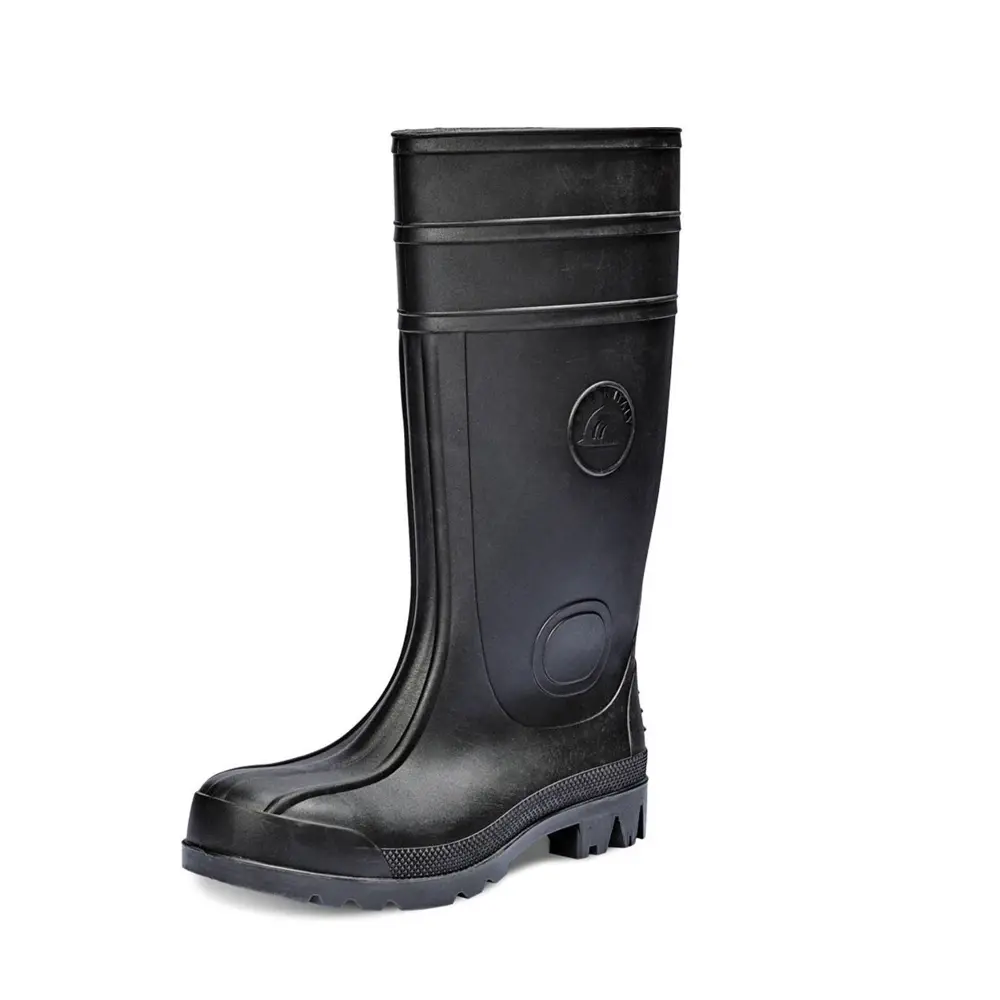 WURTH Заштитни PVC чизми, BC SAFETY S5, црни,  42