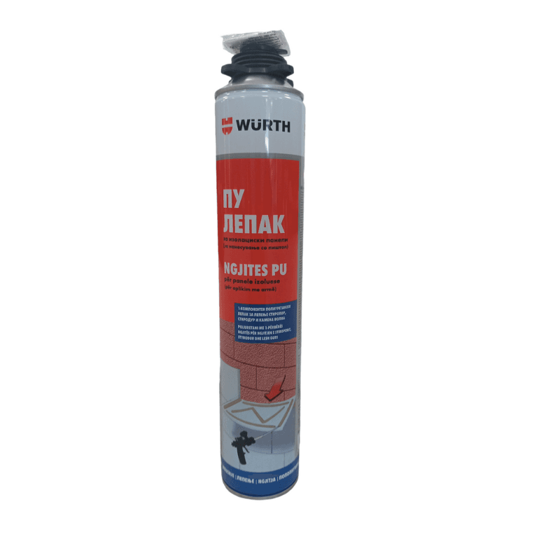 WURTH ПУ Лепак за фасади пиштолски, 750ml