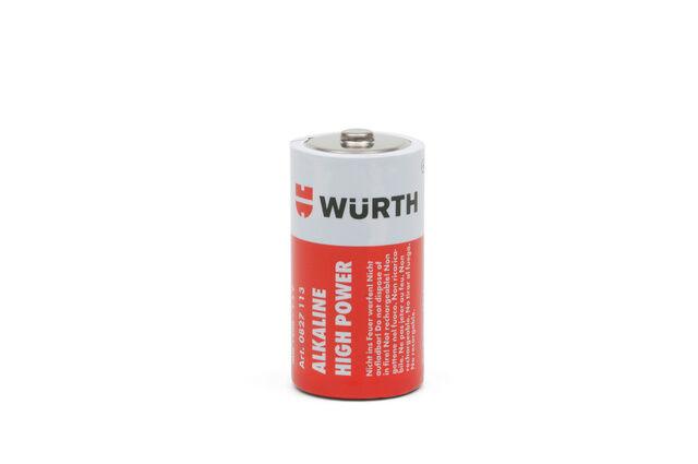 WURTH Батерија, алкална, 1.5 V Baby C; LR14;
