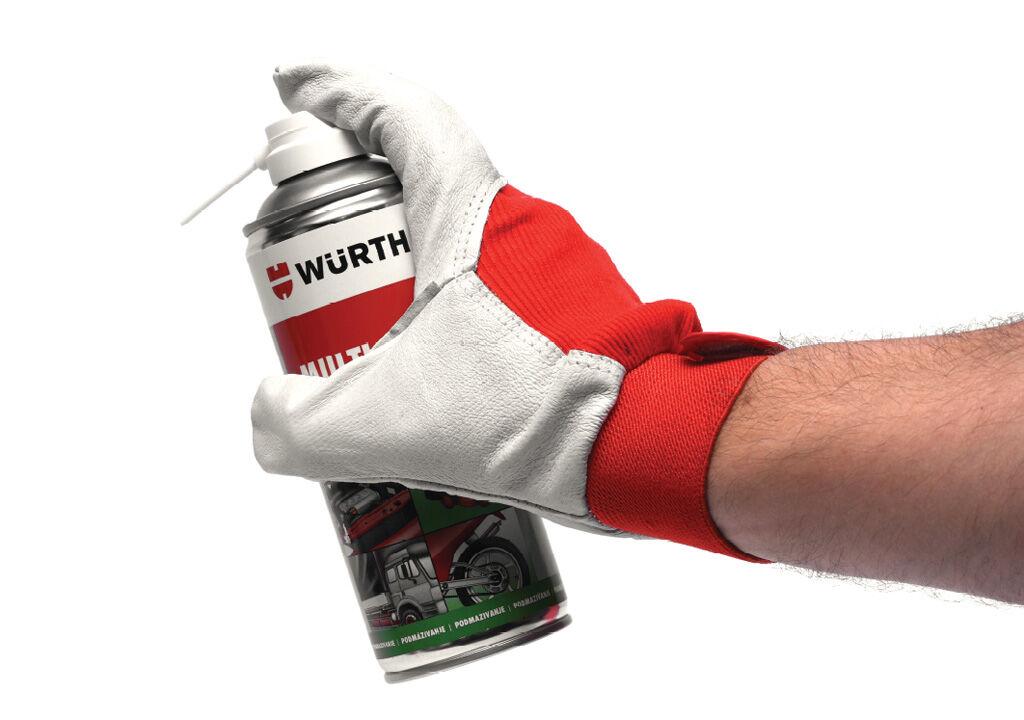 WURTH Заштитни ракавици, Кожни, PROTECT, 8