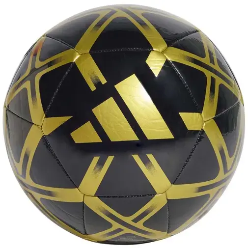 Фудбалска топка Adidas StarLancer CLB, црна и златна