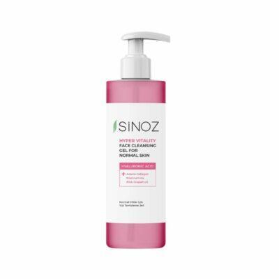 SINOZ HYPER VITALITY Гел за чистење лице за нормална кожа 400ml