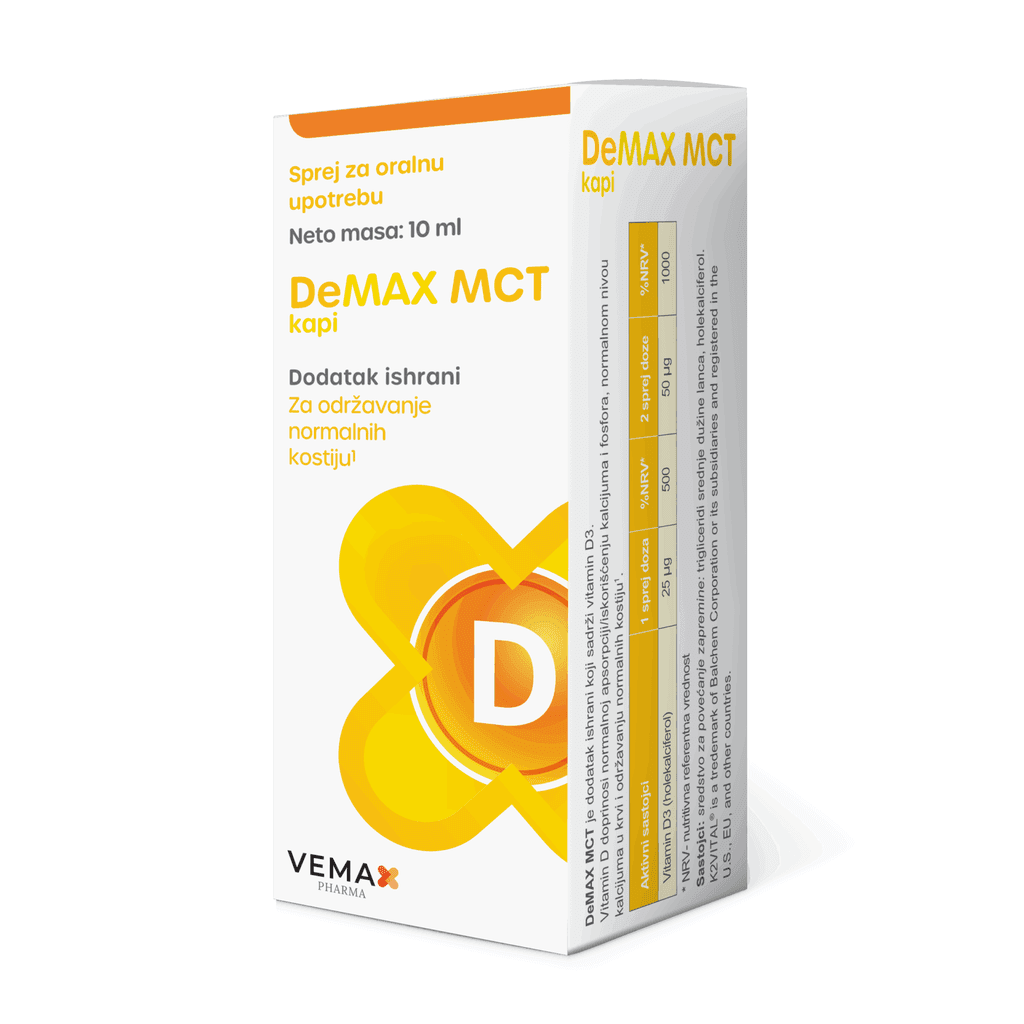 Vemax Pharma DeMAX MCT Орални капки 10ml