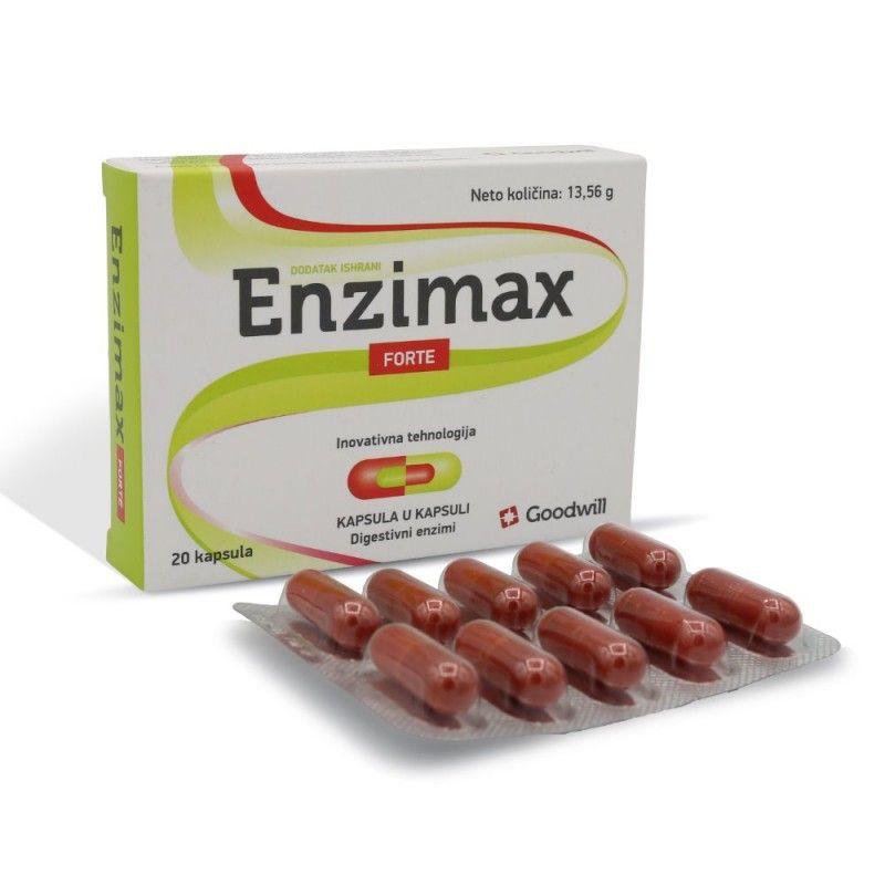 Enzimax FORTE Капсули за возрасни, 30