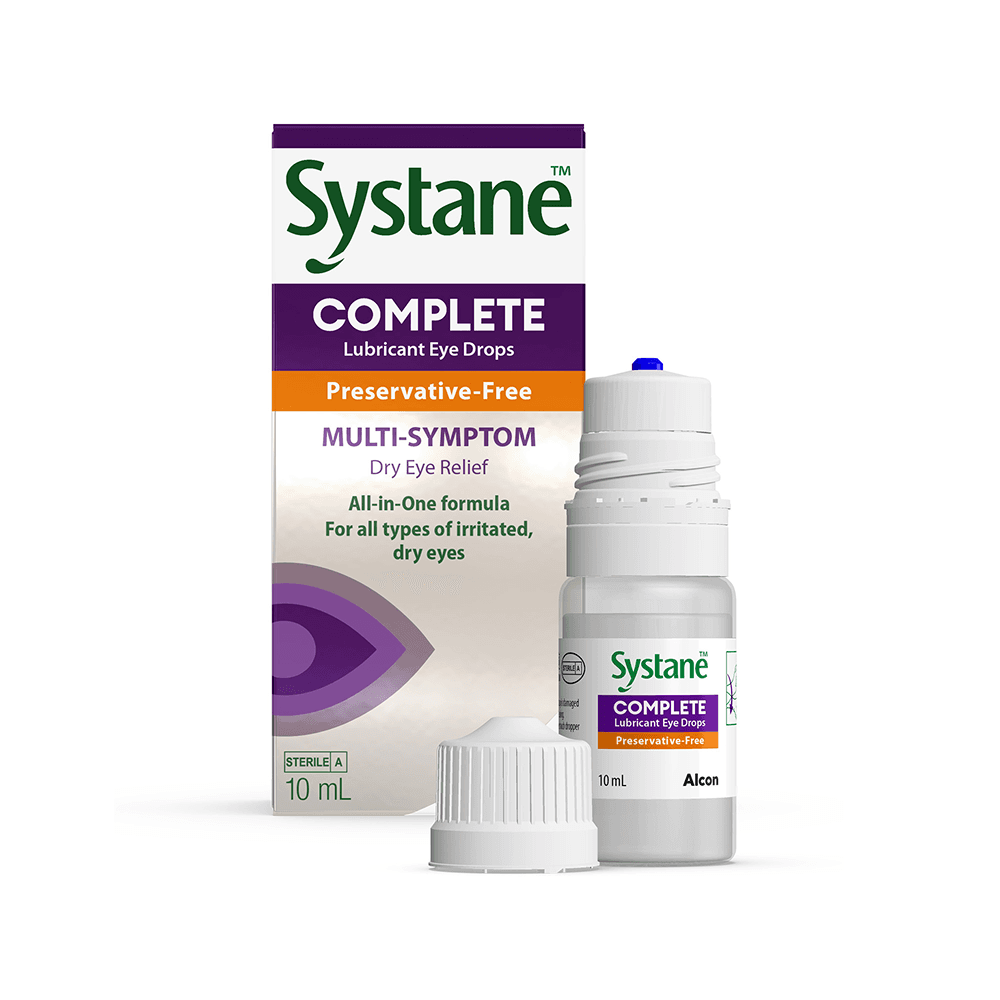 Alcon SYSTANE® COMPLETE БЕЗ КОНЗЕРВАНС Капки за очи 10мл