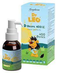 Dr. Leo D3 400 I.E. капки 20ml, 400 дози