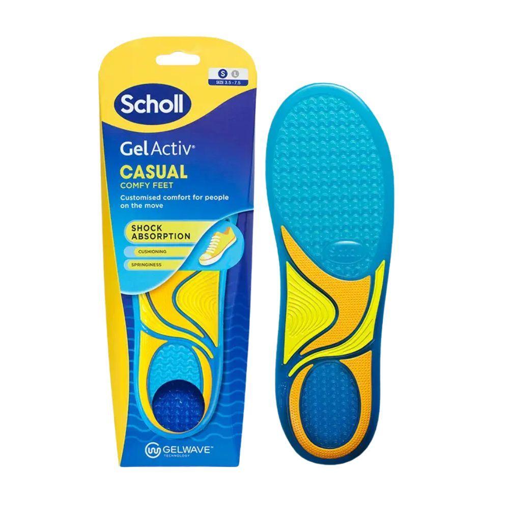 Scholl Gel Activ CASUAL COMFY FEET S 3.5-7.5 Дневни влошки за чевли