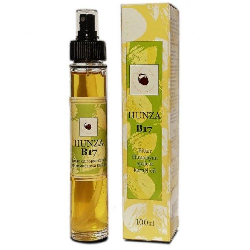 Hunza B17 Масло од горки семки од кајсија 100ml