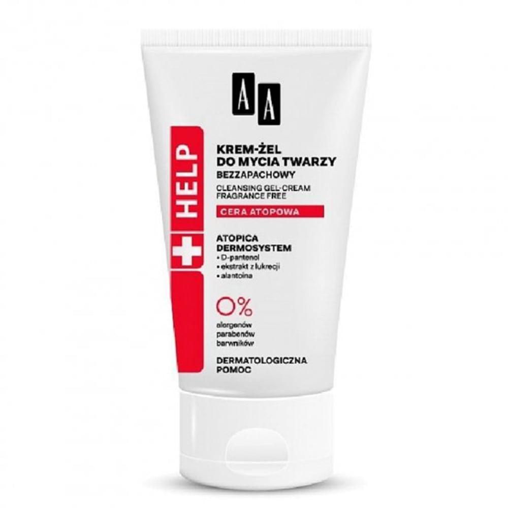 AA HELP Гел-крема за чистење на атопична кожа 150ml