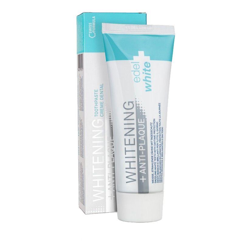 EDEL WHITE Whitening + Anti Plaque Паста за заби 75ml
