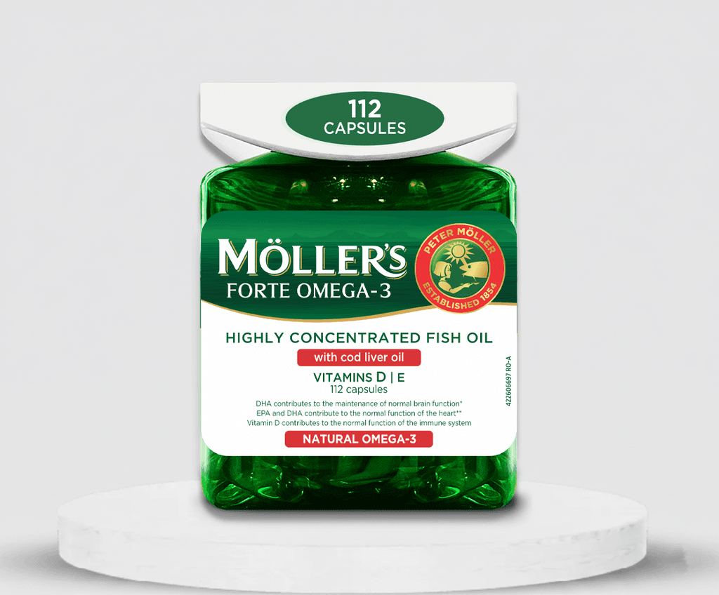 Mollers FORTE OMEGA-3 Капсули, 112 Капсули