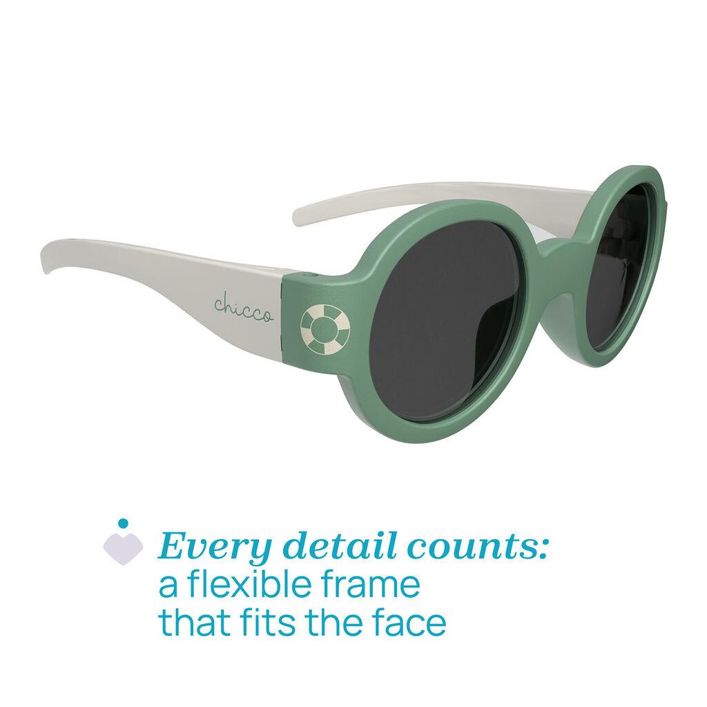 Chicco Детски Очила за сонце 0м+ Green Smoky Lenses Зелена